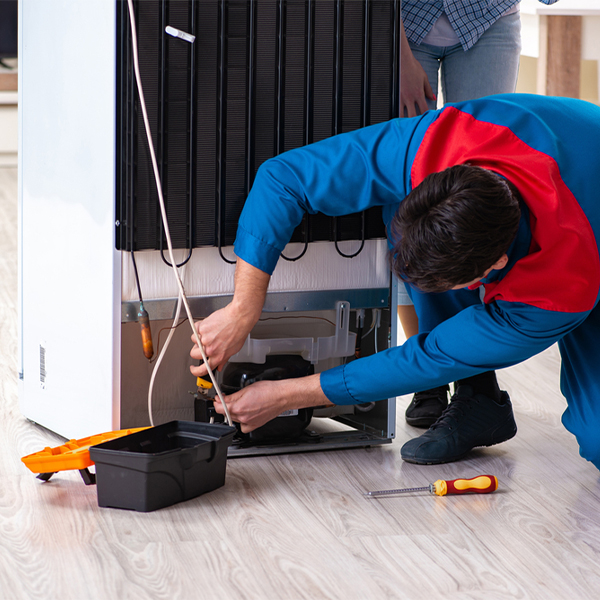 how much do you charge for refrigerator repair services in Mendenhall PA